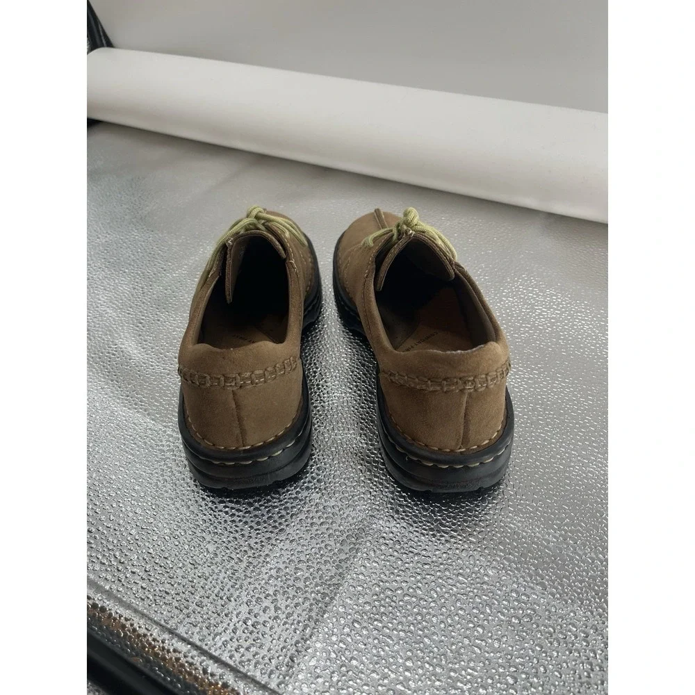 Earth Shoe Mens 6  Brown Suede Leather Nubuck‎ Lace Up
